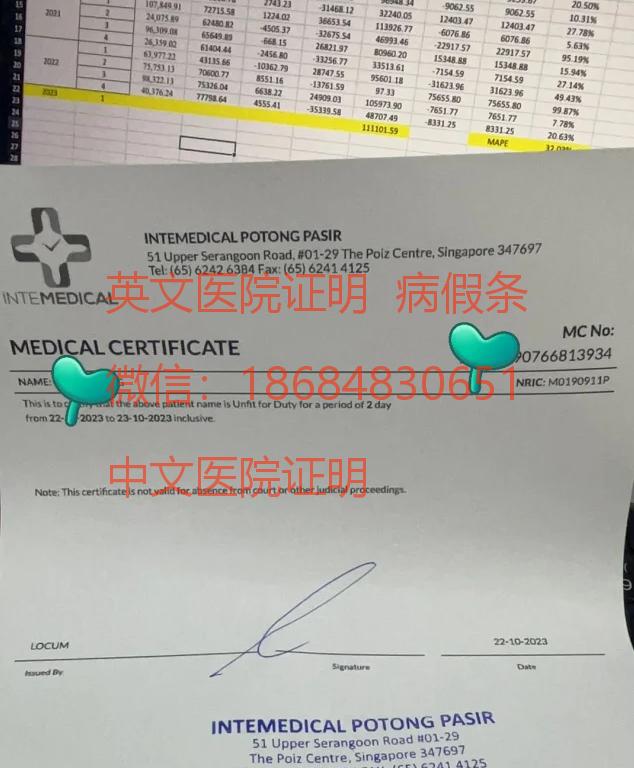 开加拿大医疗证明